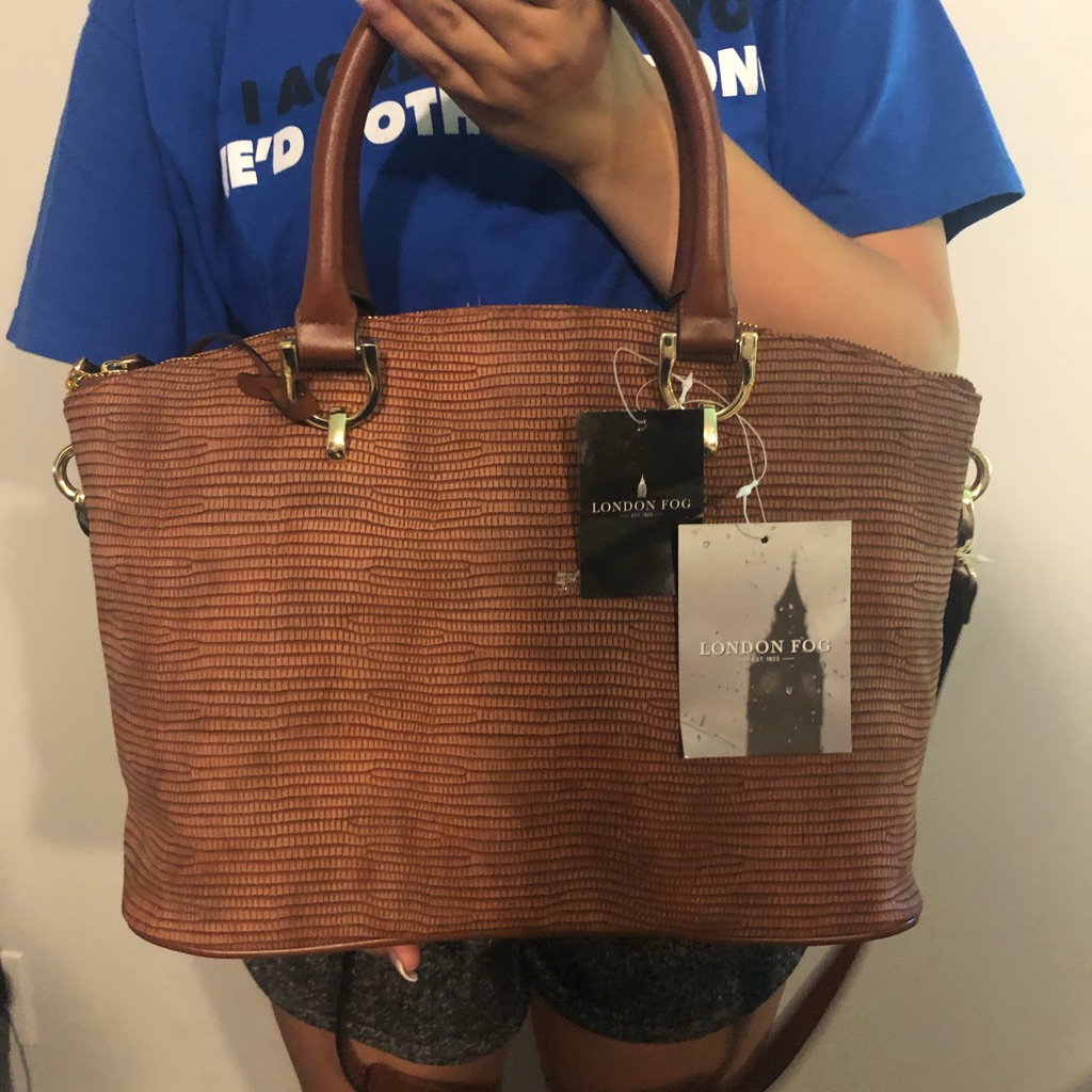 London Fog Handbag Small Flaw In Pic